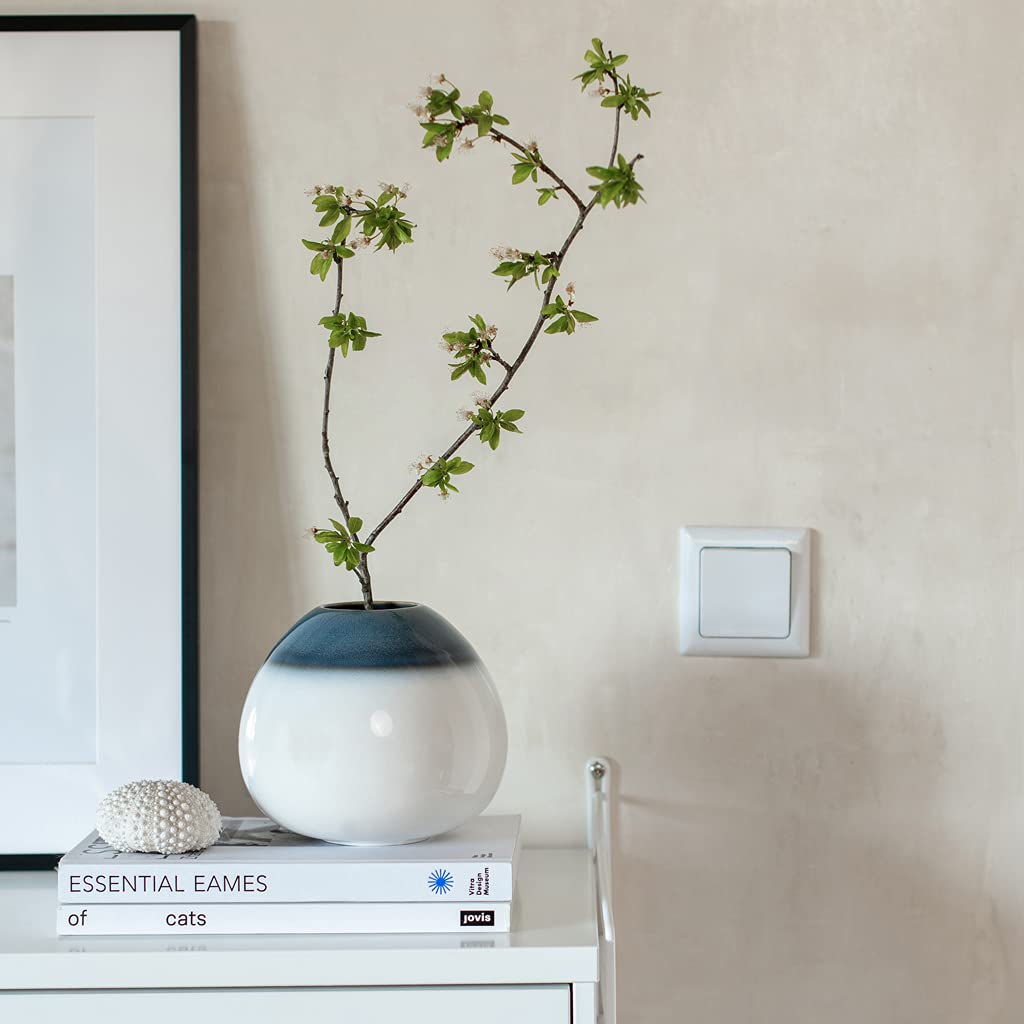 like. by Villeroy & Boch Lave Home Vase Cylinder, 7,5x7,5x20cm, Beige