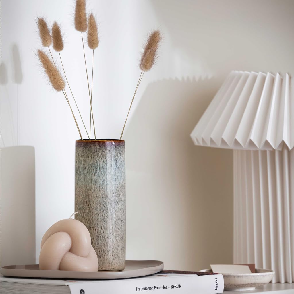 like. by Villeroy & Boch Lave Home Vase Cylinder, 7,5x7,5x20cm, Beige