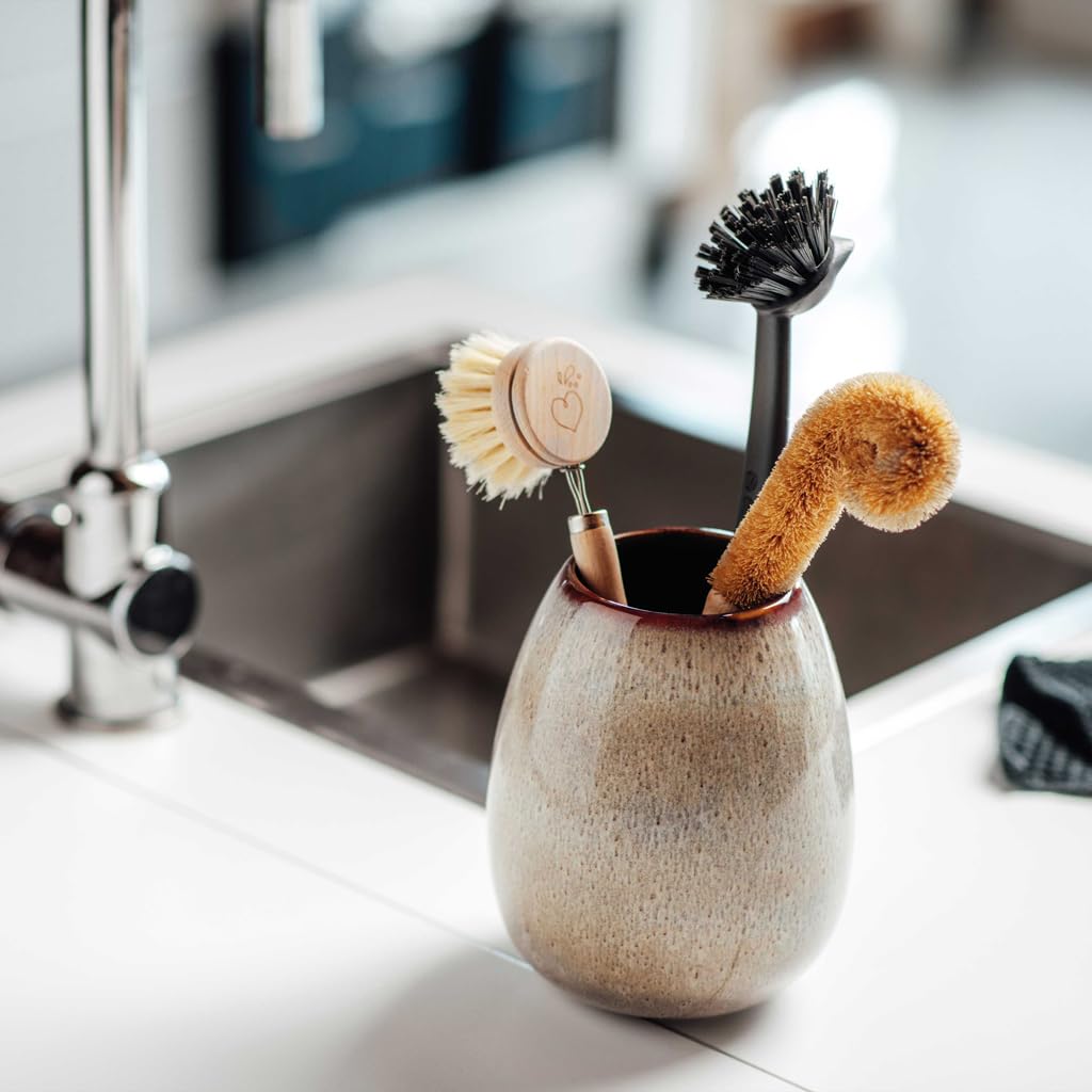 like. by Villeroy & Boch Lave Home Vase Cylinder, 7,5x7,5x20cm, Beige