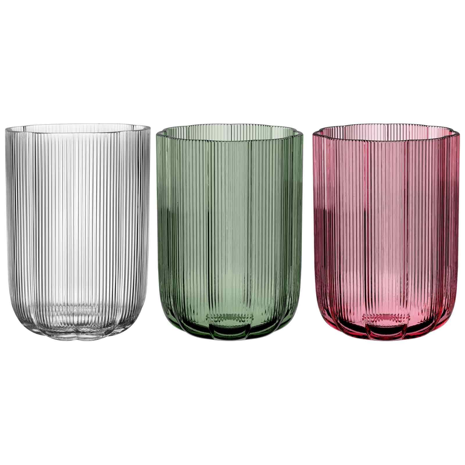 Villeroy & Boch – Fleur Bleu Vase 15 cm Blau, Spülmaschinenfest, Tischvase, Handgefertigte und Mundgeblasene Glasvase, Blumiges Design, Farbige Blumenvase, Deko Wohnung, Home Decor, Dekoraion, Glas